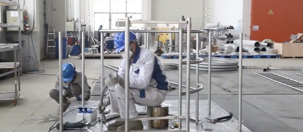 JIANGSU LIANZHONG METAL PRODUCTS (GROUP) CO., LTD خط إنتاج المصنع